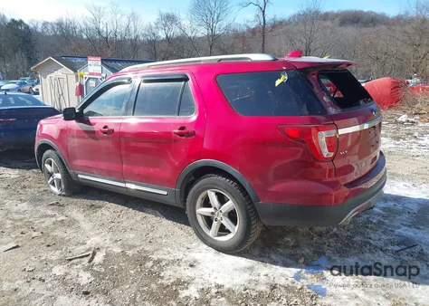 2016 Ford Explorer Xlt из США, поврежденный, VIN 1FM5K8D81GGA83661